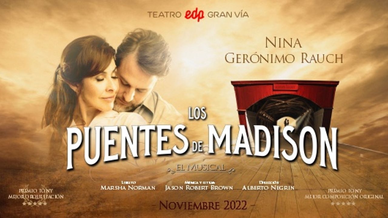 "Los Puentes de Madison. El Musical" completa su elenco k2_items_src_40790ecb41f4a39b15d2243a5c4555a1