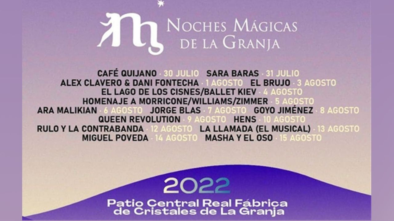 Vuelven las Noches Mágicas de la Granja y estos son los próximos eventos k2_items_src_887cc3f90c23277caf06925a32ec96c5