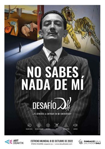 Cartel Desafío Dalí