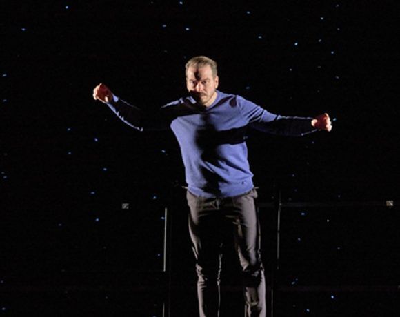 Fael García en un momento del espectáculo. / ©Pablo Lorente