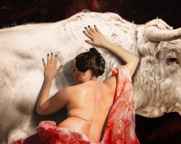 Cartel de Coronada y el toro