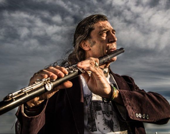 El flautista y saxofonista Jorge Pardo