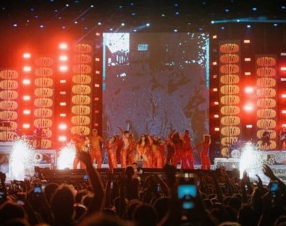 Lali en el concierto