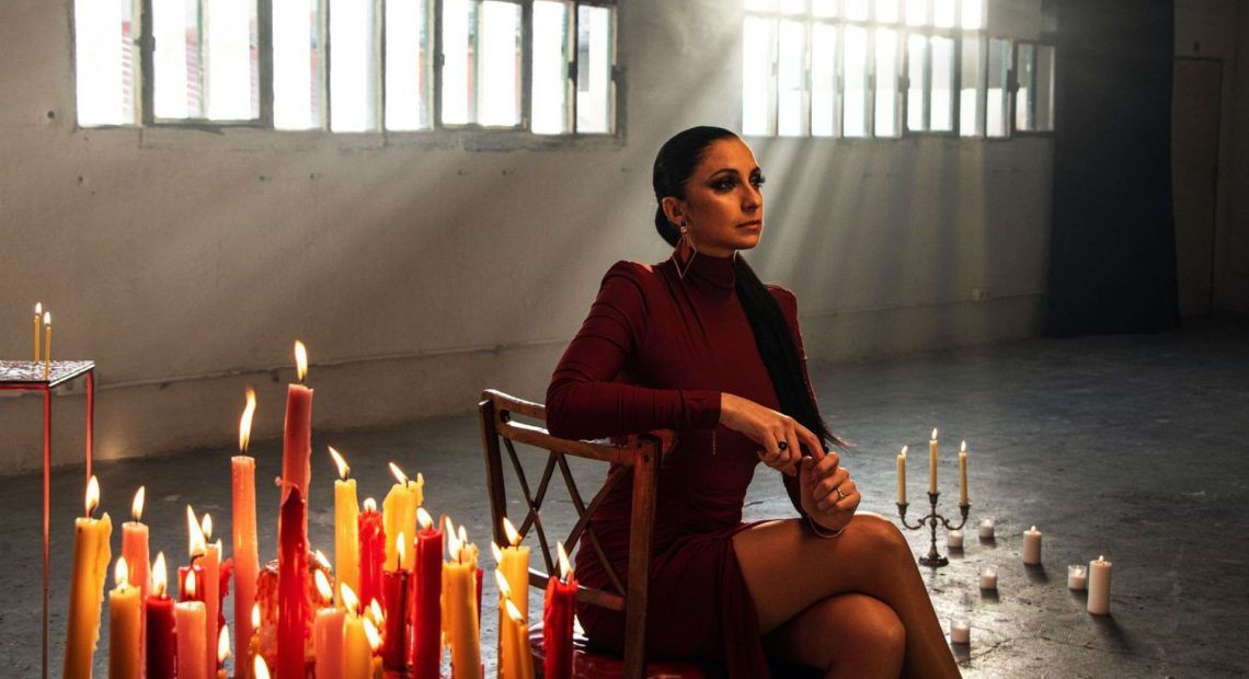Maria Pelae en una foto promocional del nuevo single