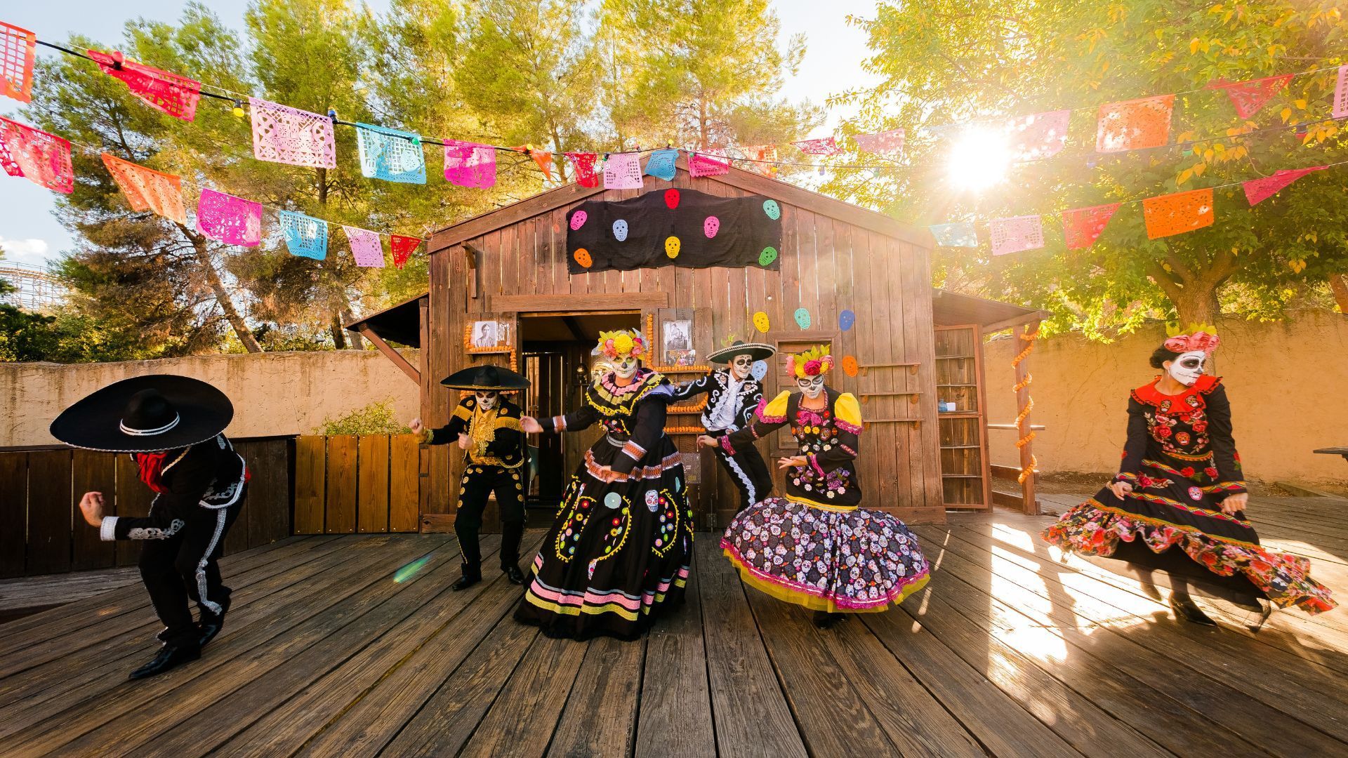 Dia de los muertos en la warner
