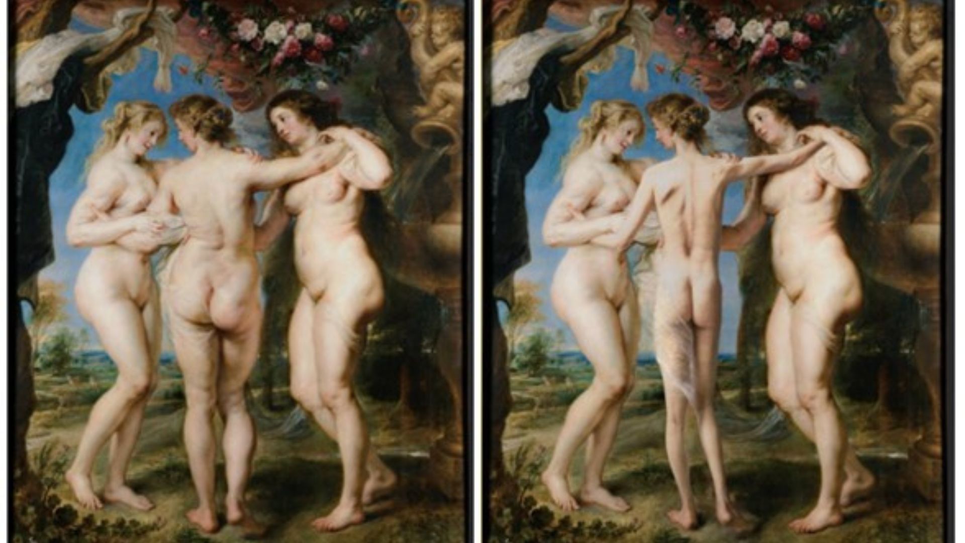 “Arte y Salud Mental” en el Museo Thyssen-Bornemisza las tres gracias rubens
