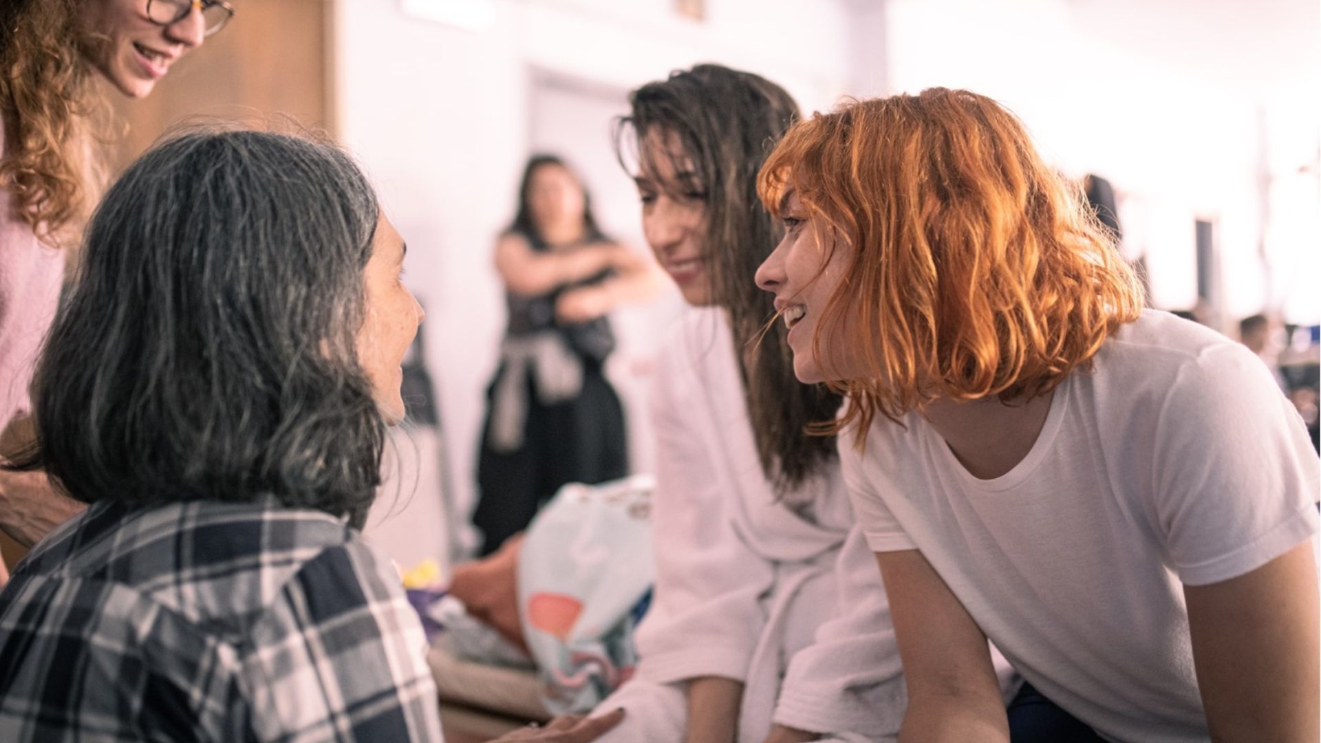 La llegada del hijo Mariano Biansi y Marcos Ludevid