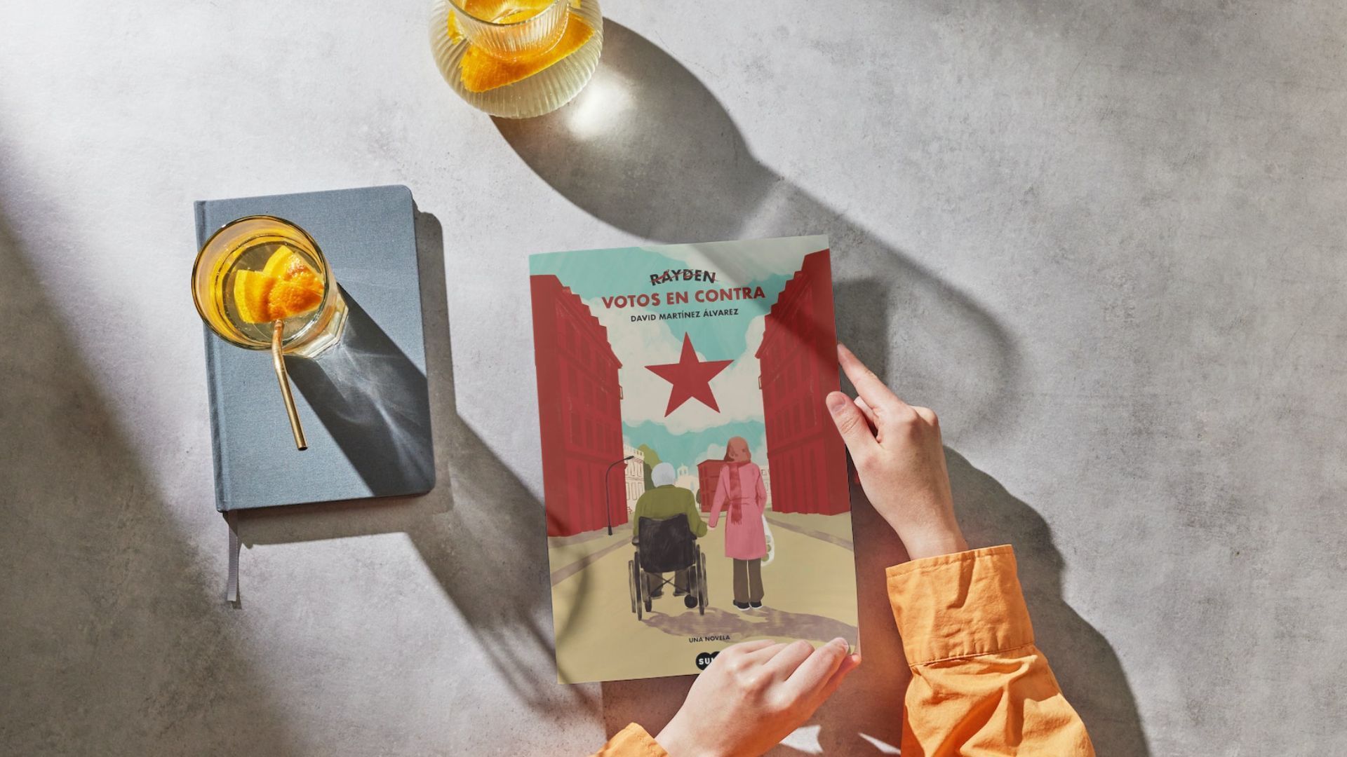 RAYDEN publica su segunda novela Votos en contra