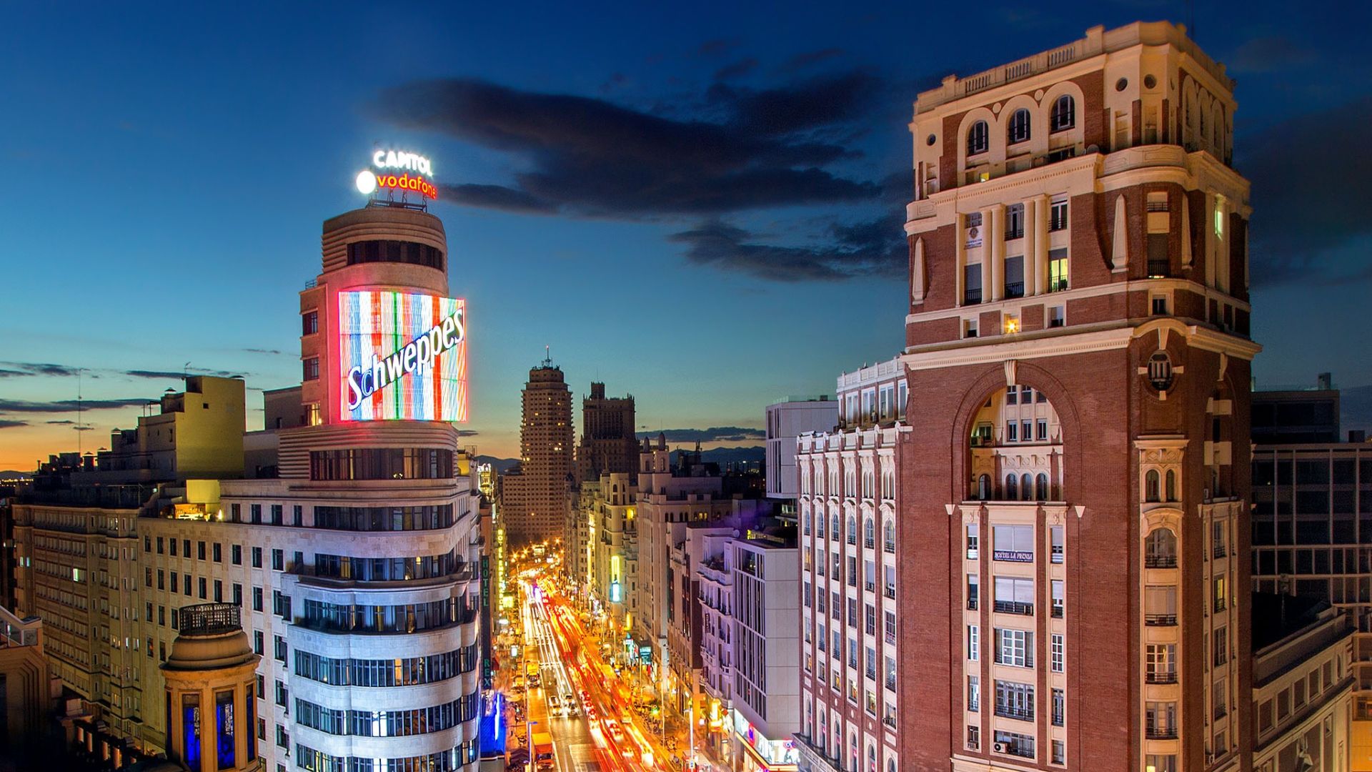 Qué hacer en Madrid Gran Vía de noche
