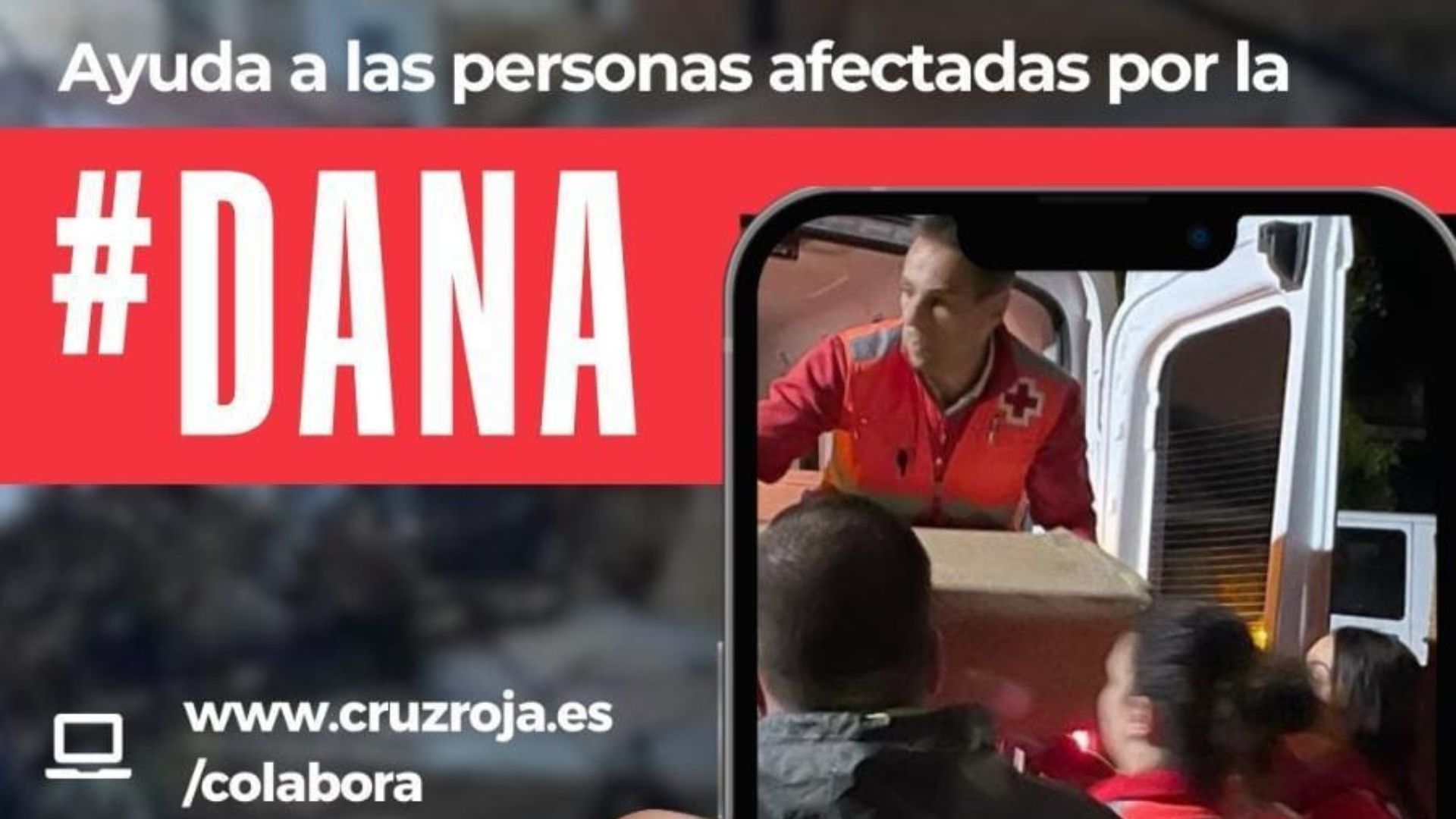 Así puedes ayudar a los afectados por la DANA con Cruz Roja DANA portada