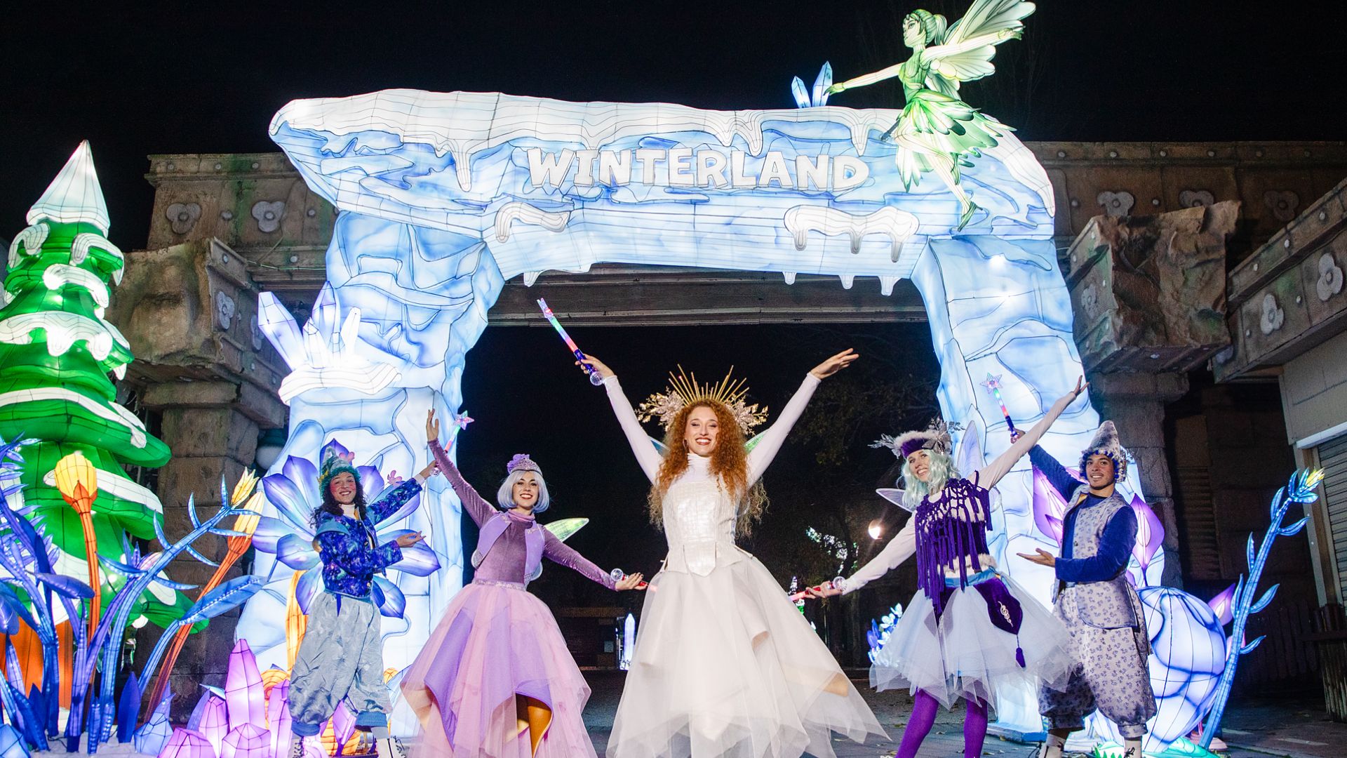 Parque Warner y Parque de Atracciones de Madrid arrancan su temporada de Navidad Navidad parque de atrracciones